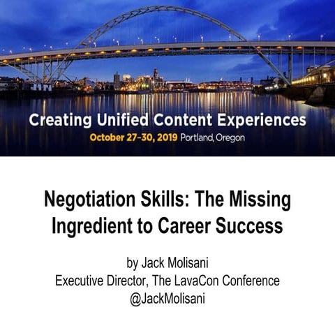Negotiation Skills: The Missing Ingredient to Career Success