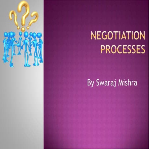 Negotiation process from the book Understanding Organizational Behavior