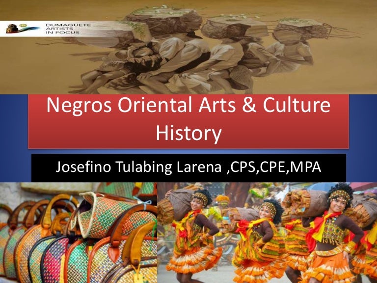 Negros Oriental Culture & the Arts History