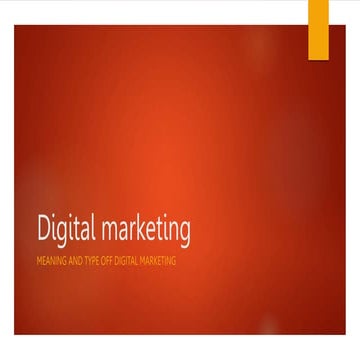 digital marketing