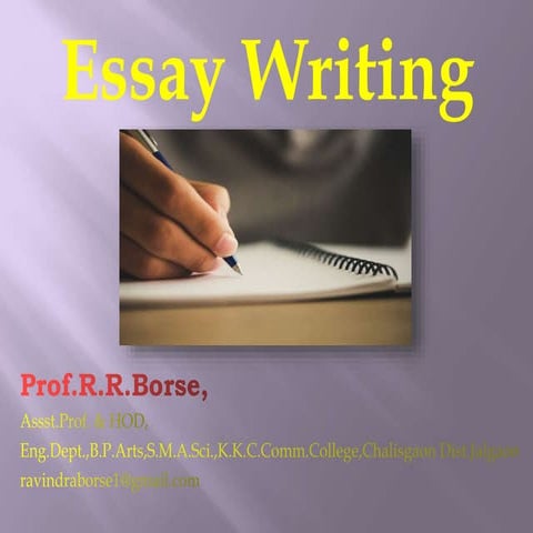 Essay Writing
