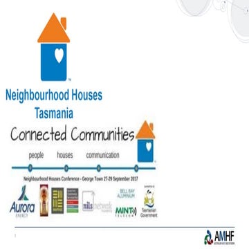 Neighbourhood Houses working with men 