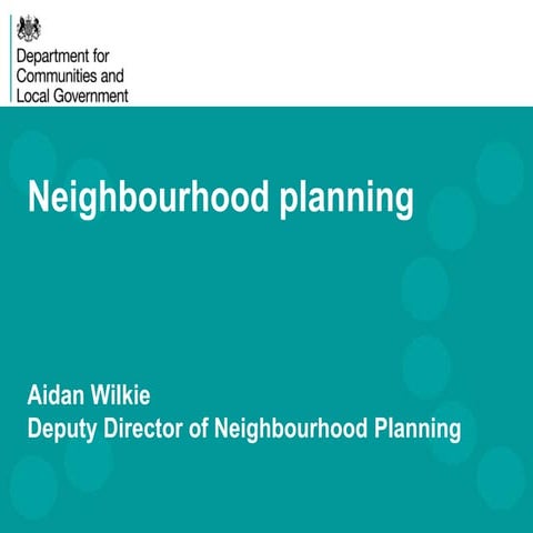 Neighbourhood Planning October 2014