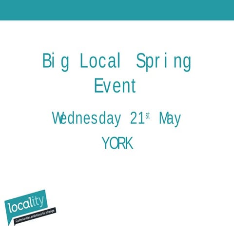 Community Asset Transfer and the Community Right to Bid, Locality