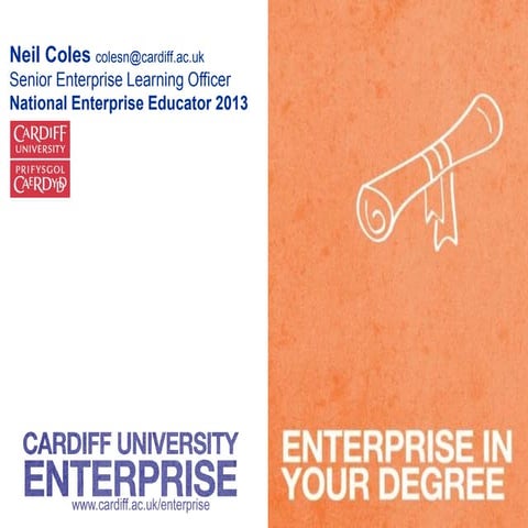 Enterprise in your degree - Neil Coles