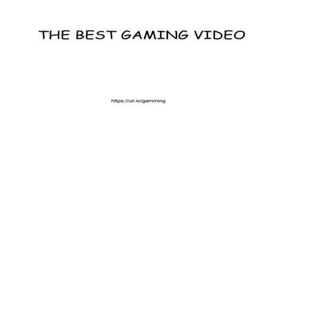 Gaming | PDF