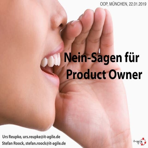 Nein-Sagen für Product Owner