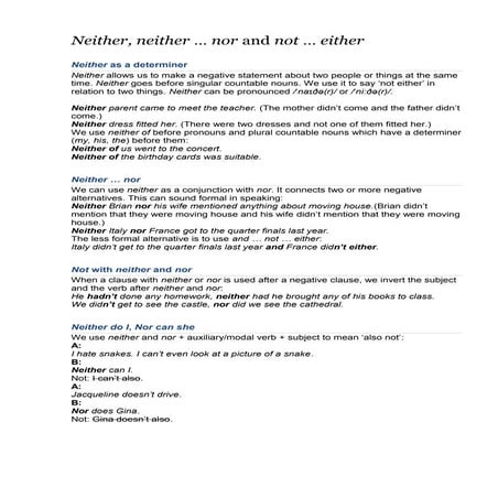 Neither,either