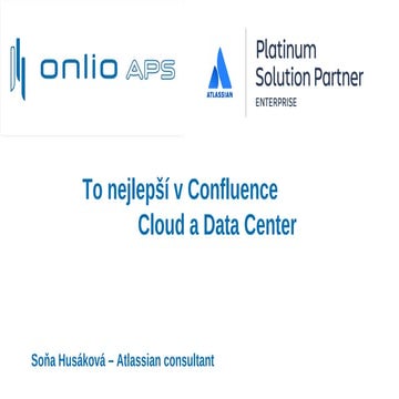 To nejlepší v Confluence