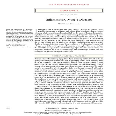 enfermedad muscular inflamatoria