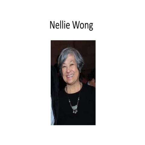 Nellie wong presentation