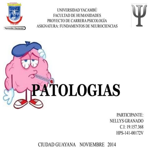 Patologías del Sistema Nervioso
