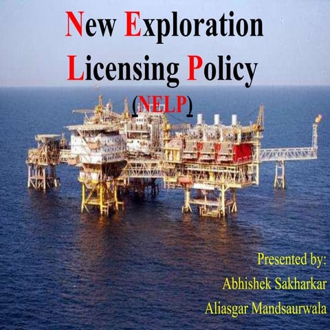 New Exploration Licensing Policy