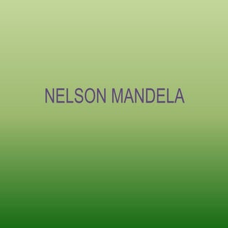 Nelson mandela