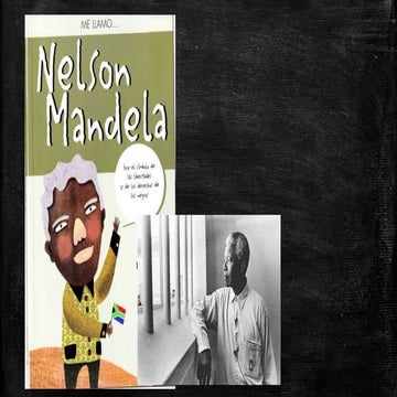 NELSON MANDELA presentación realizada con canva | PPTX