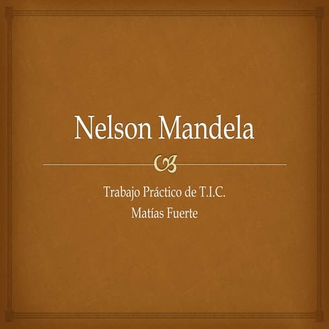 Nelson mandela