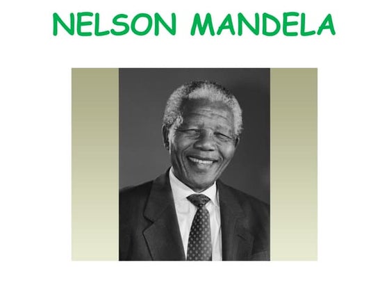 Nelson mandela 