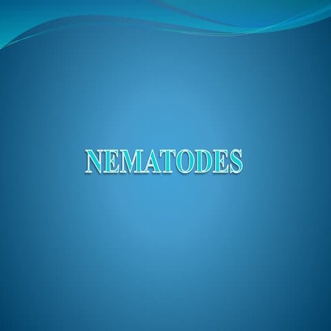 Nematodes