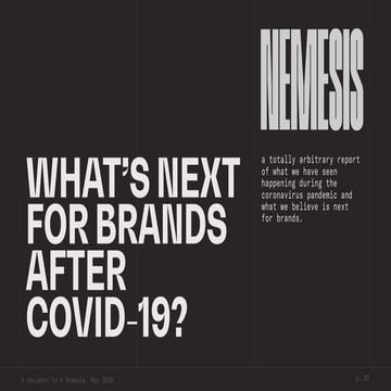 What's NEXT for brands after COVID-19?