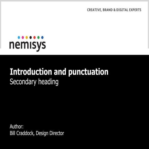 Nemisys slide template demo