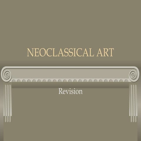 Neo classicism