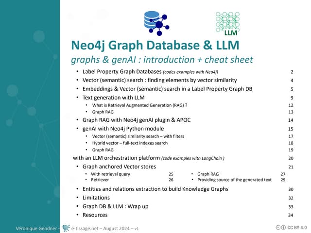 Neo4j Graph DB & LLM.graphs & genAI introduction & cheatsheet.pdf