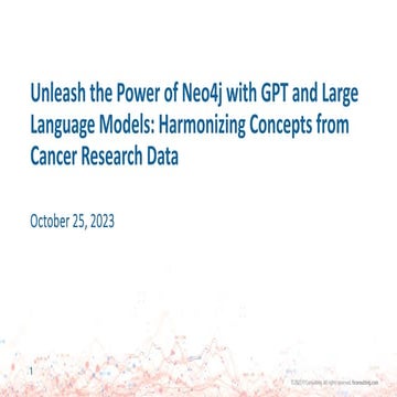 Unleash the Power of Neo4j with GPT and Large Language Models: Harmonizing Co...