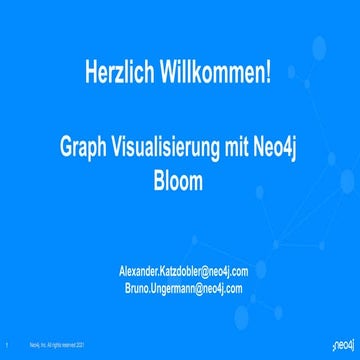 Graph Visualisierung mit Neo4j Bloom
