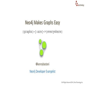 Neo4j Makes Graphs Easy | PPT