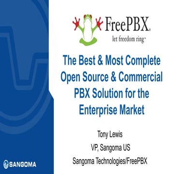 Día Neocenter | FreePBX The best & most complete open source & Commercial PBX...