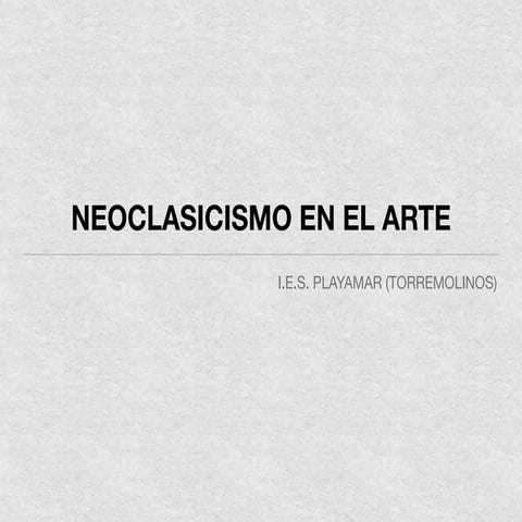 Neoclasicismo