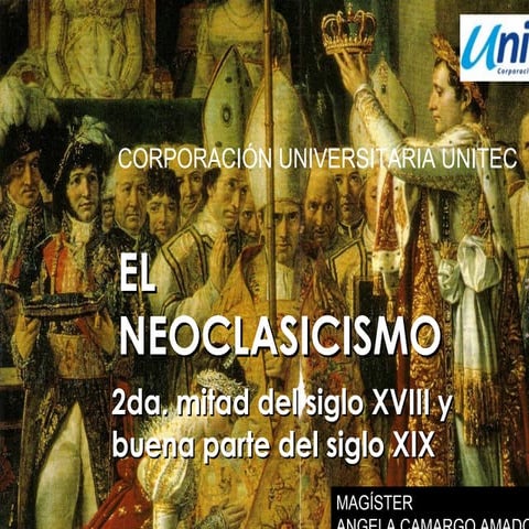 Neoclasicismo arte y cultura