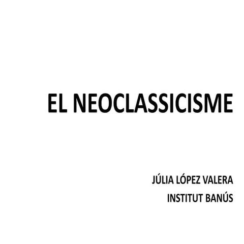 Neoclassicisme