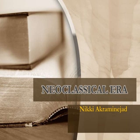 Literature of Neoclassic Era and Age of Enlightenment -Essay on Criticism