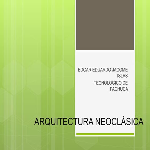 arquitectura Neoclsica 