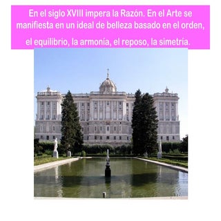 Neoclásico rococó romanticismo