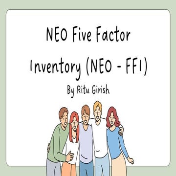 NEO Five Factor Inventory (NEO FFI) - Personality Assessment