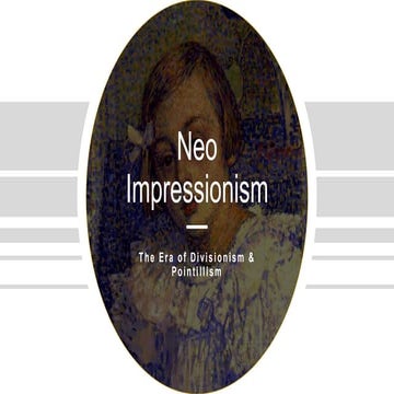 Neo impressionism