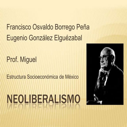 Neoliberalismo