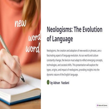 Neologisms - The - Evolution - of - Language.pptx