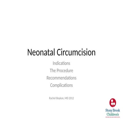 Neonatal_Circumcision PowerPoint presentation