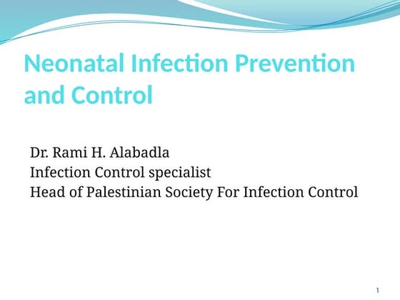 Infection Control In NICU | PPT