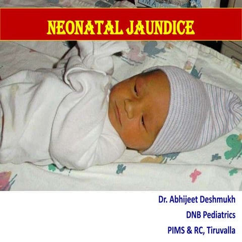 Neonatal jaundice