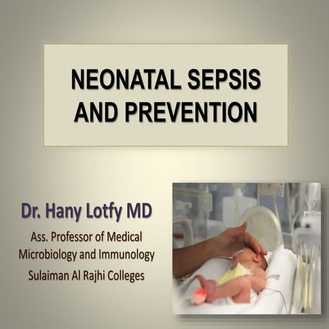 Neonatal sepsis
