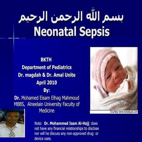 Neonatal sepsis ppp