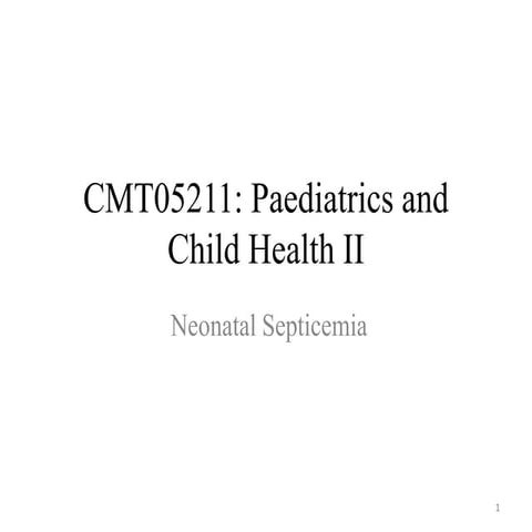 Neonatal Septicemia.pptx