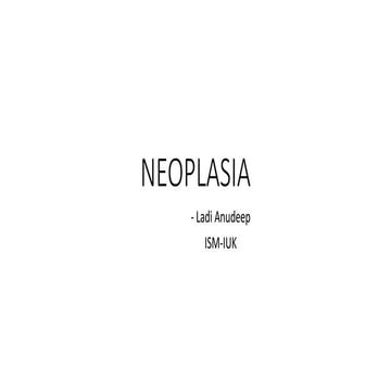 Neoplasia