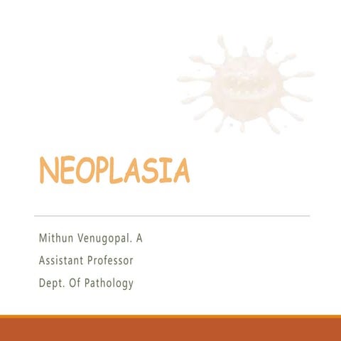 NEOPLASIA, cancer, Benign and malignant tumor