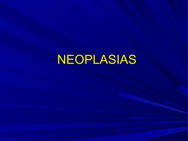 Neoplasias
