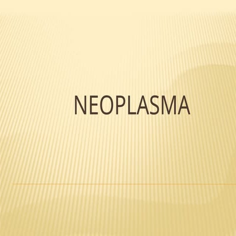 ONKOLOGI DASAR oleh dr. Haryasena, Sp.B(K)Onk | PPT